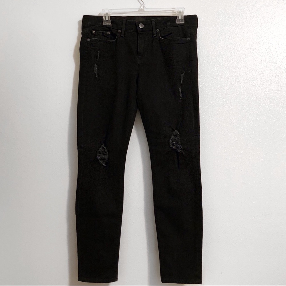Vince. | Black 5 Pocket Ankle Skinny - Picture 1 of 8